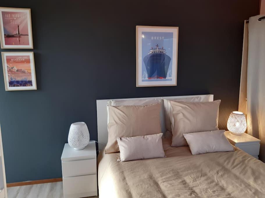 Logement 80 M2 Avec Terrasses Entre Les Deux Abers Landéda Екстериор снимка