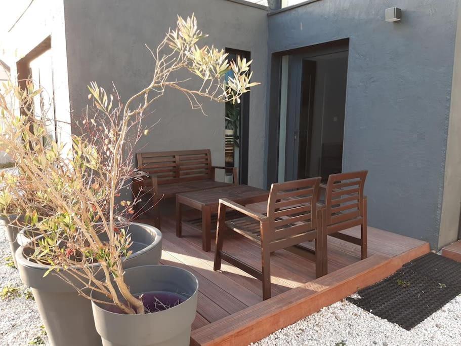 Logement 80 M2 Avec Terrasses Entre Les Deux Abers Landéda Екстериор снимка